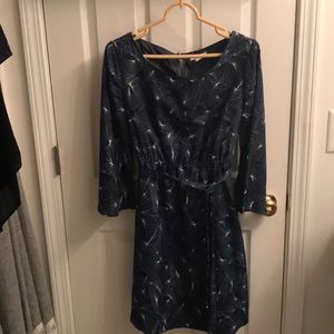 Bell-Sleeve Dress